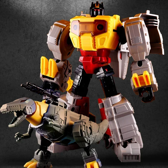 KBB Tyrone Cable Dino King Assembly Deformation Model Action Figure Grimlock Version Toys D.I.Y.