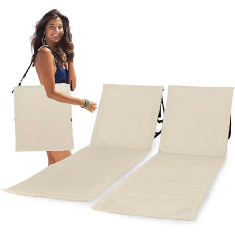 

weight Beach Chairs for Adults #2026 - Beach Mat Sand Free Waterproof I Ideal as Lounger for Tanning I Relaxing Compact and Ult