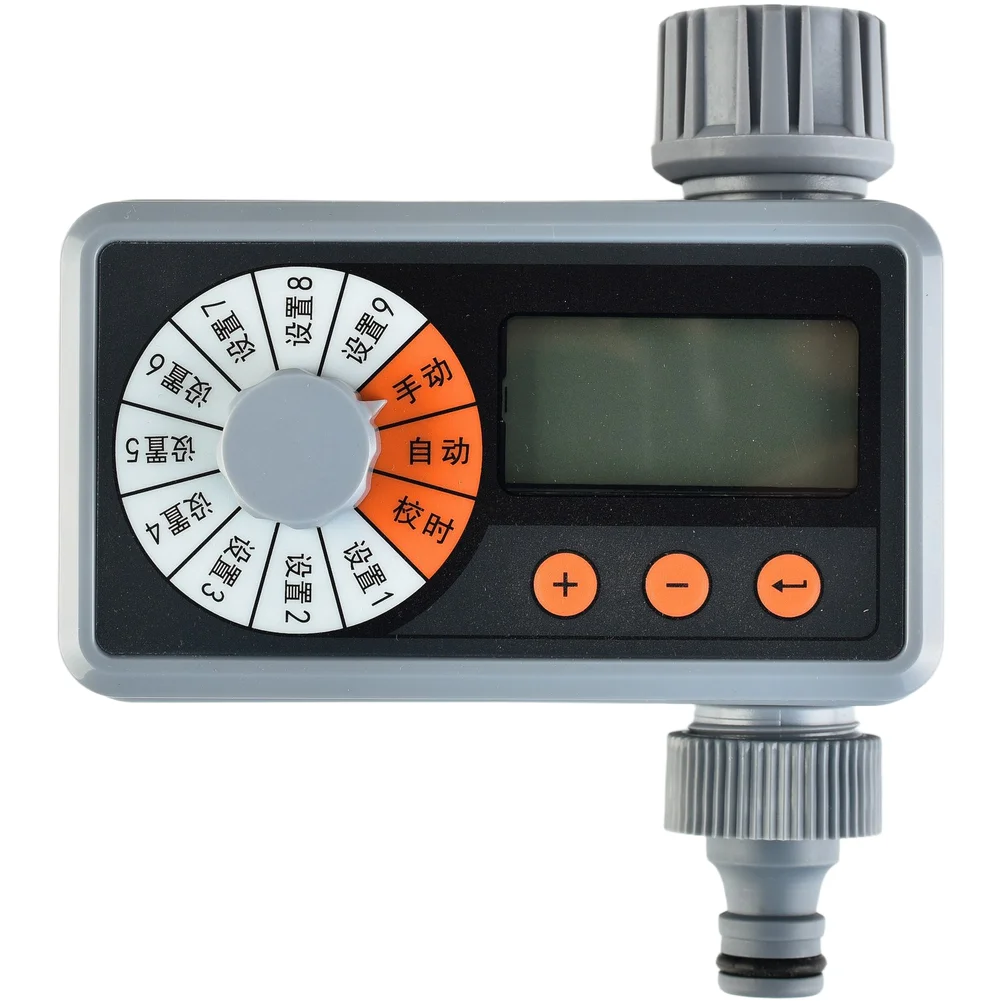 Rain Sensor Garden Watering Timer Automatic Irrigation Controller with 9 Scheduling Programs for Outdoor Plants