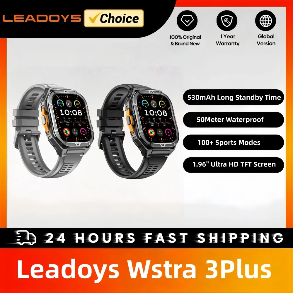 

Leadoys Full Touch Screen New Smart Watch Bluetooth Talk Full Touch Screen Heart Rate Monitor Sports Fitness Smart Watch Men Wom