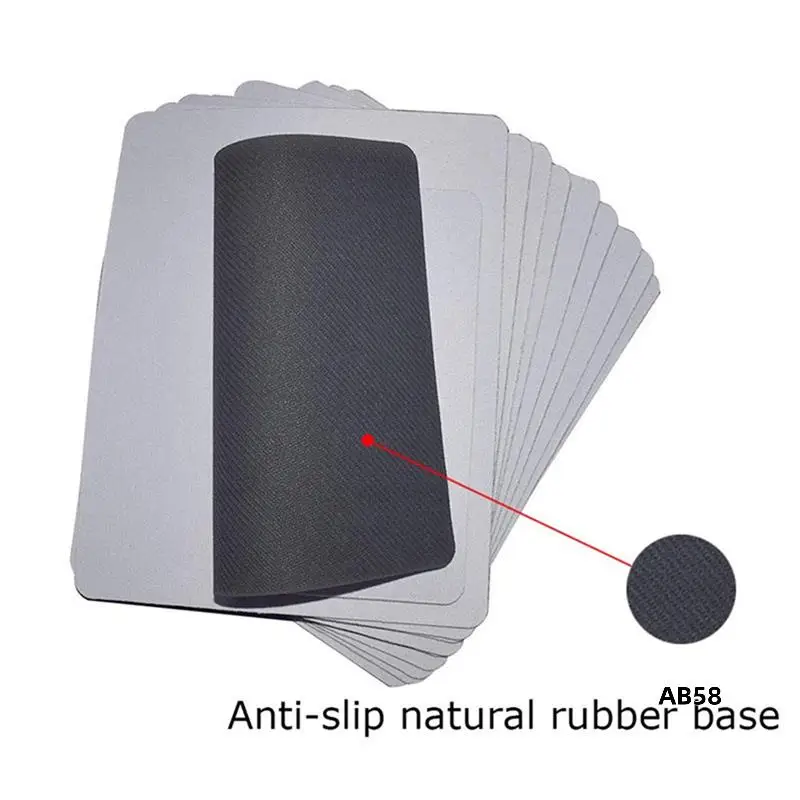 50Pcs Blank Mouse Pad For Sublimation Transfer Heat Press Printing Crafts