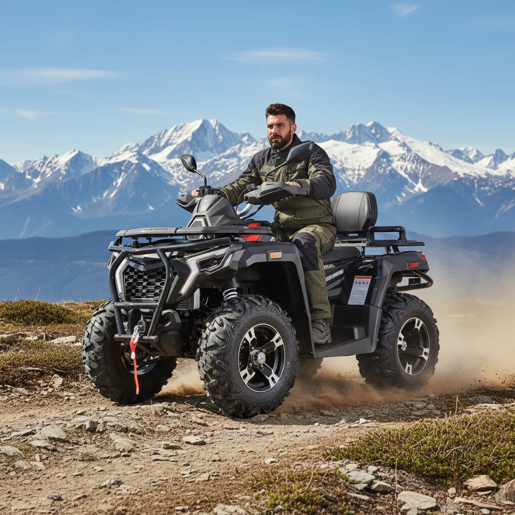Tao Motor 2026 Nuevo Vehículo Todoterreno T3B Homologado para Carretera en Europa, Tamaño Adulto, 4x4, 4 Tiempos, Dos Plazas, Transmisión Automática por Eje, 350cc