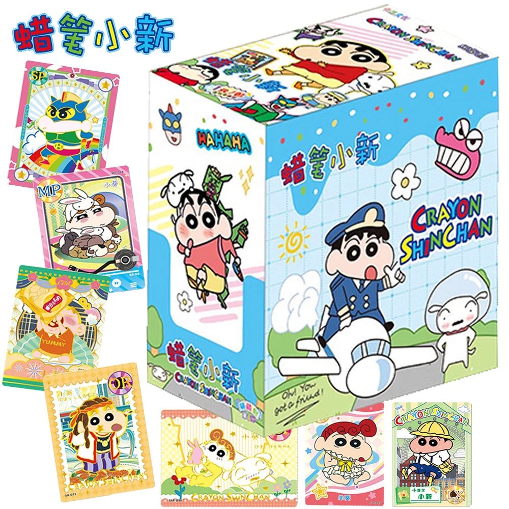 Wholesale Crayon Shinchan Card For Children High Scoring Family Anime Nohara Shiro Limited Game Collection Card Christmas Gifts