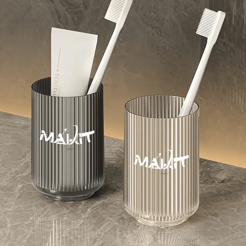 Makit 1pc Modern Minimalist Toothbrush Holder,Vertical Raised Bathroom Storage Box,Hygienic Dust-proof Toothbrush Storage Design