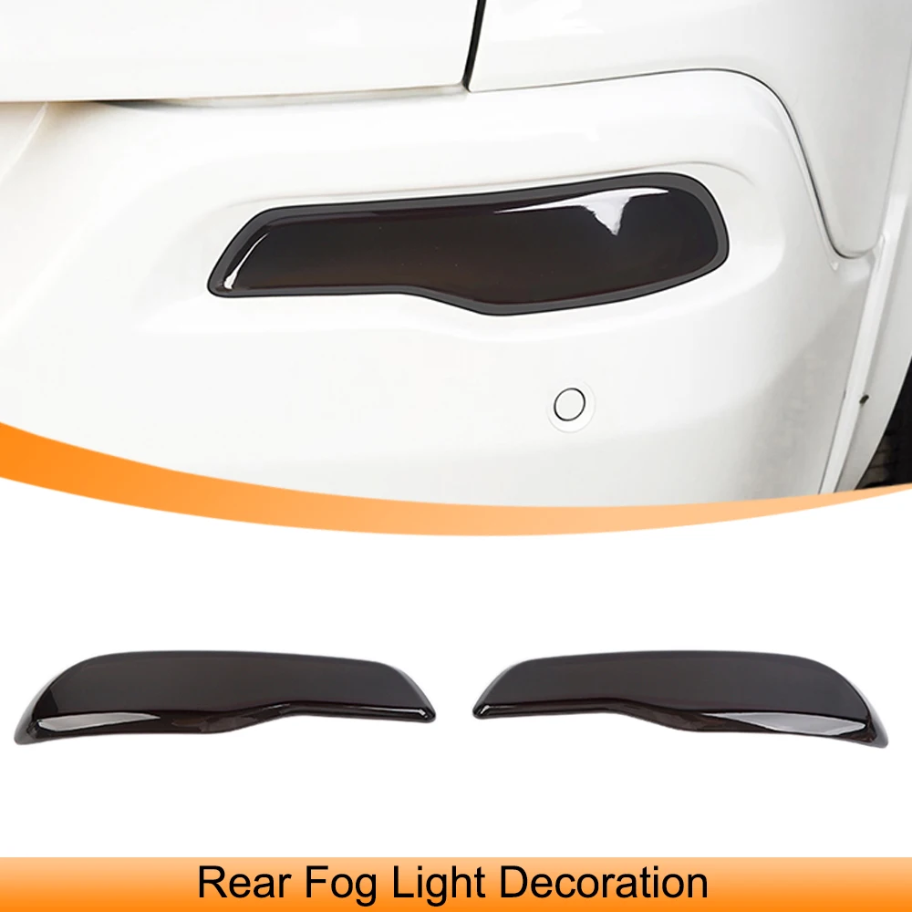 

Car Rear Fog Light Lamp Decoration Cover Trim Stickers for Jeep Cherokee 2014 2015 2016 2017 Foglight Trim Exterior Accessories