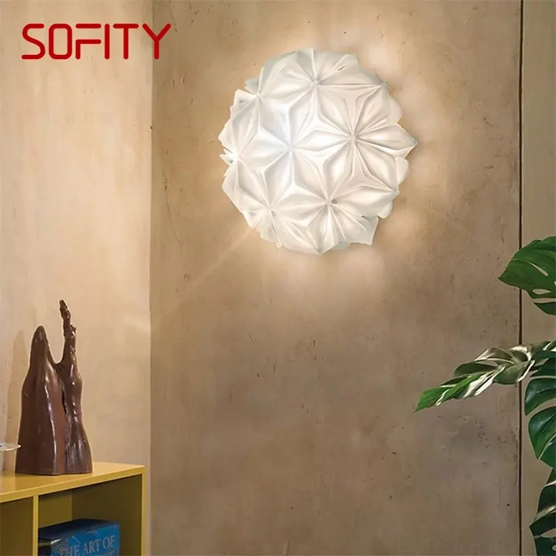 

TINNY Nordic Modern Wall Lamp LED Creative Design Decorative Room Sconce Stairs Light