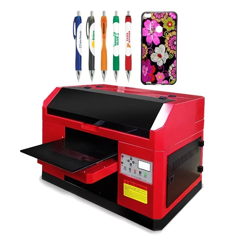 A3 UV Dtf Printer for Christmas Tree Mobile Phone Case Boxes Wood Acrylic 3050 Printing Machine
