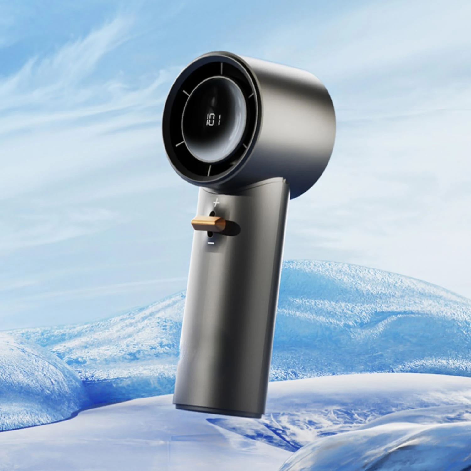 Ультра-тихий перезаряжаемый портативный мини-вентилятор для любителей активного отдыха — портативный и мощный аккумулятор емкостью 3600 мАч для эффективного охлаждения