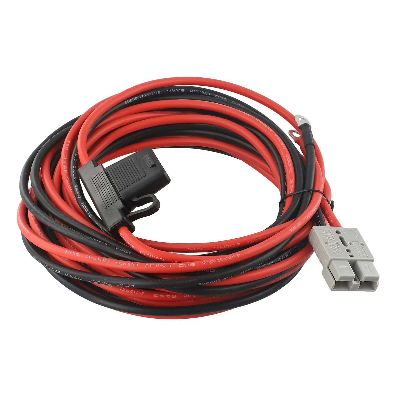 50A Wiring  Kit Battery  Cable Quick  Connect 12V 1/6m Type Plug For Type Plug Battery Cable Quick Connect Accessories