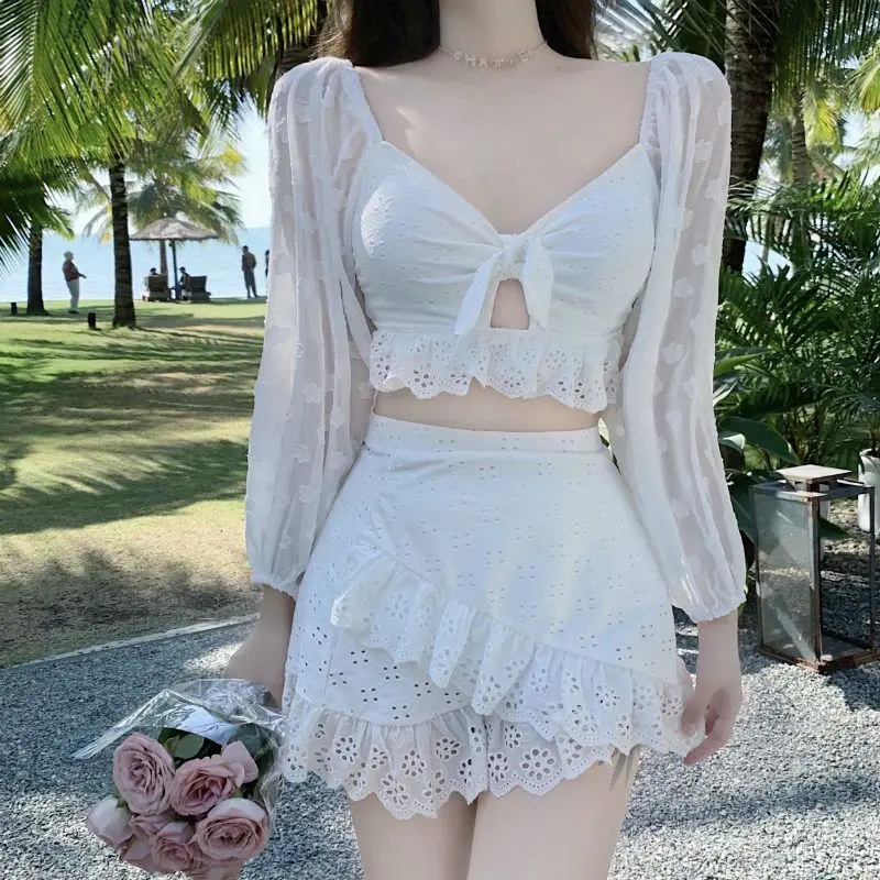 

Boho Print High Waisted Two Piece Swimsuit Bikini Set Halter Neck Monokini Push Up Sexy Women Holiday Print