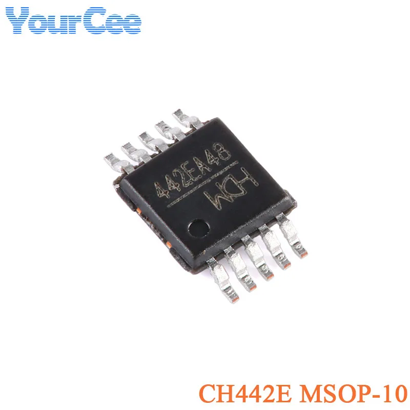 5Pcs CH445P CH444G CH443K CH442E CH440R CH440G CH440E SOT-363 SOP-16 MSOP-10 QFN-16 Low Resistance Analog Switch Chip