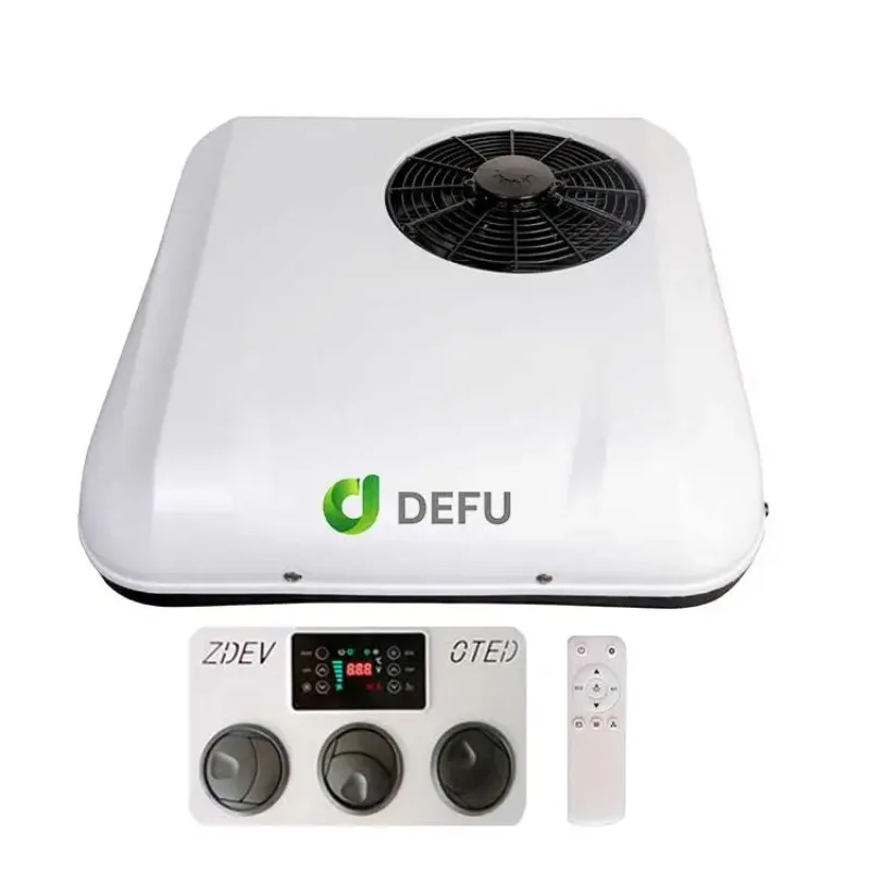 مروحة على السطح، مبخر نحاسي للنفخ التلقائي، 24vspal، مروحة بدون فرش، مكيف هواء 12 فولت لشاحنة السيارة #1