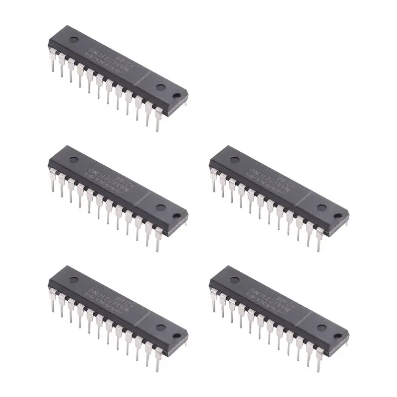 【VALUE MONEY】LED Display Driver IC Module 5PCS Set-DIP24 Inline Segment& Dot Matrix Control Chipset,MAX7221CNG MAX7221ENG