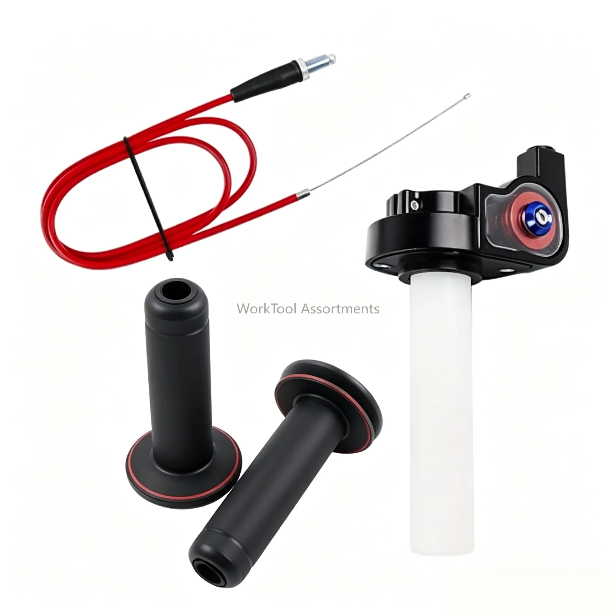 Cross-border hot sale motorcycle modification accessories off-road motorcycle throttle handle set throttle line handle set