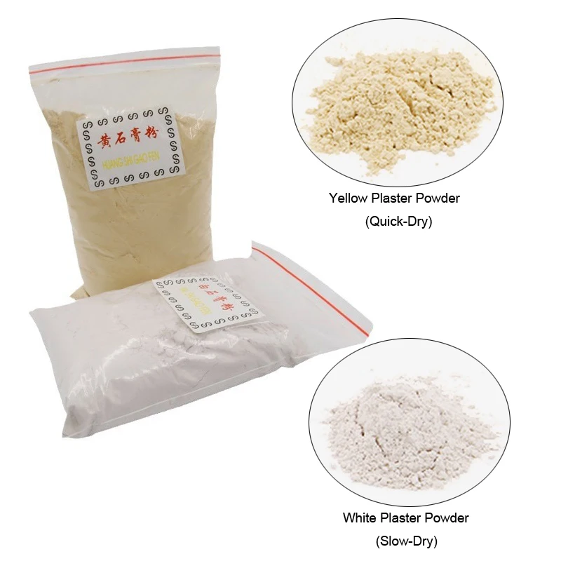 450g Plaster Powder for Jewelry Mold Making DIY Craft High Temperature Resistant Casting Materials Jewellery Making Supplies