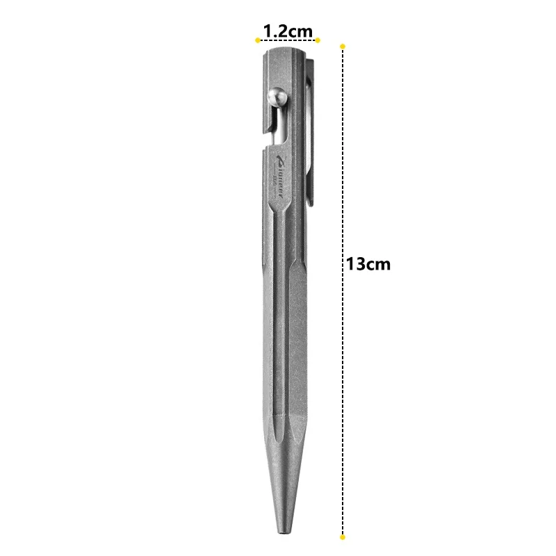 Titanium Alloy Tactical Pen Window Breaker Luxury FOR Men Business Sign Pen  Gift Pen Set With Box Outdoor Survival Tools