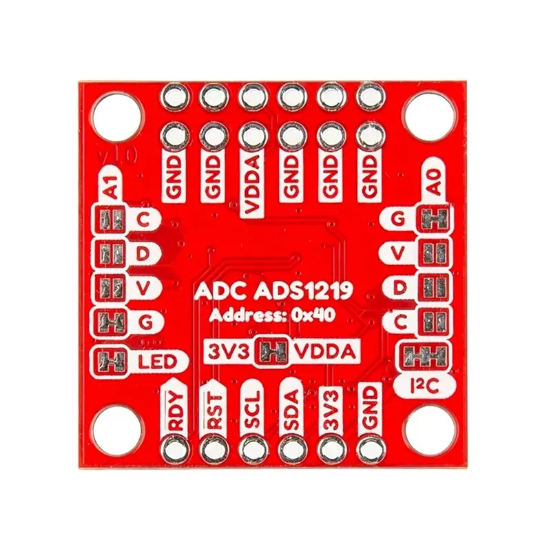 SPX-23455 4 Channel 24-Bit AD Conversion Module ADS1219 ADC 24-Bit Sampling Module