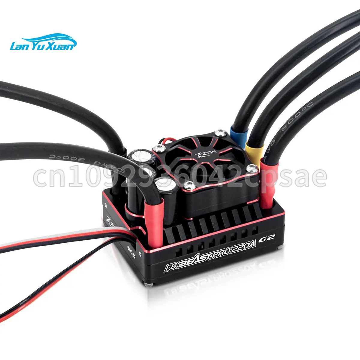 

Zhongtiwei Warcraft PRO G2 220A Turbo inductive adjustable belt 4269 motor 1/8 model car competition