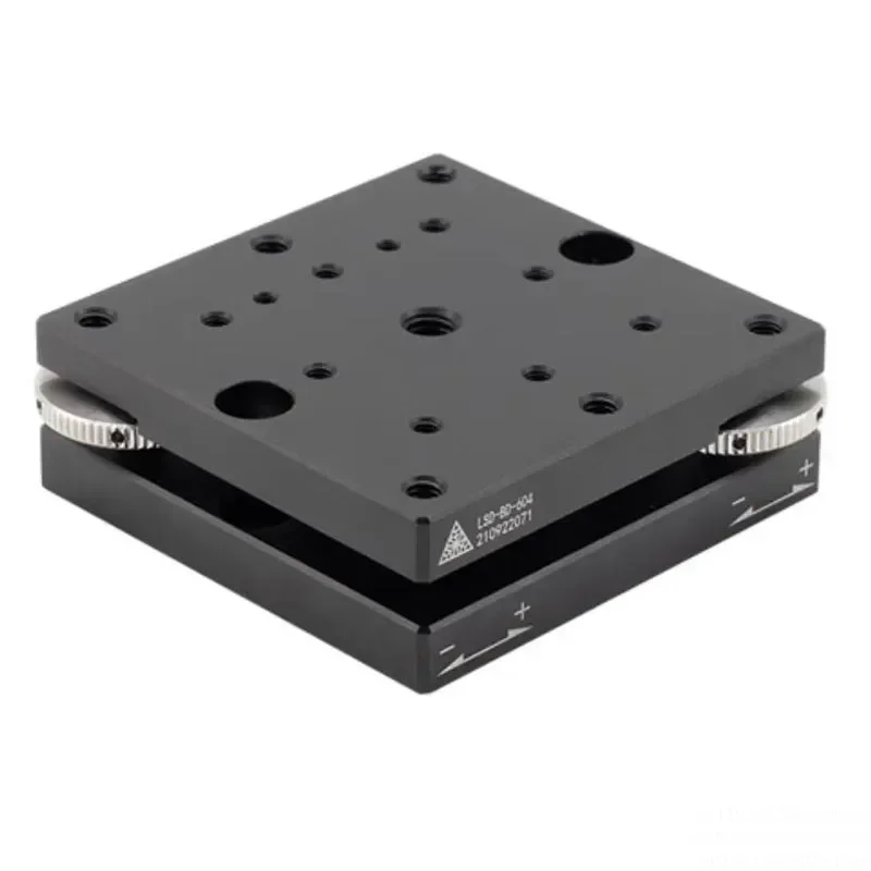 LSD-BD-604 Manual 2-axis tilt platform - Precise fine-tuning tilt line rotation optical displacement slide