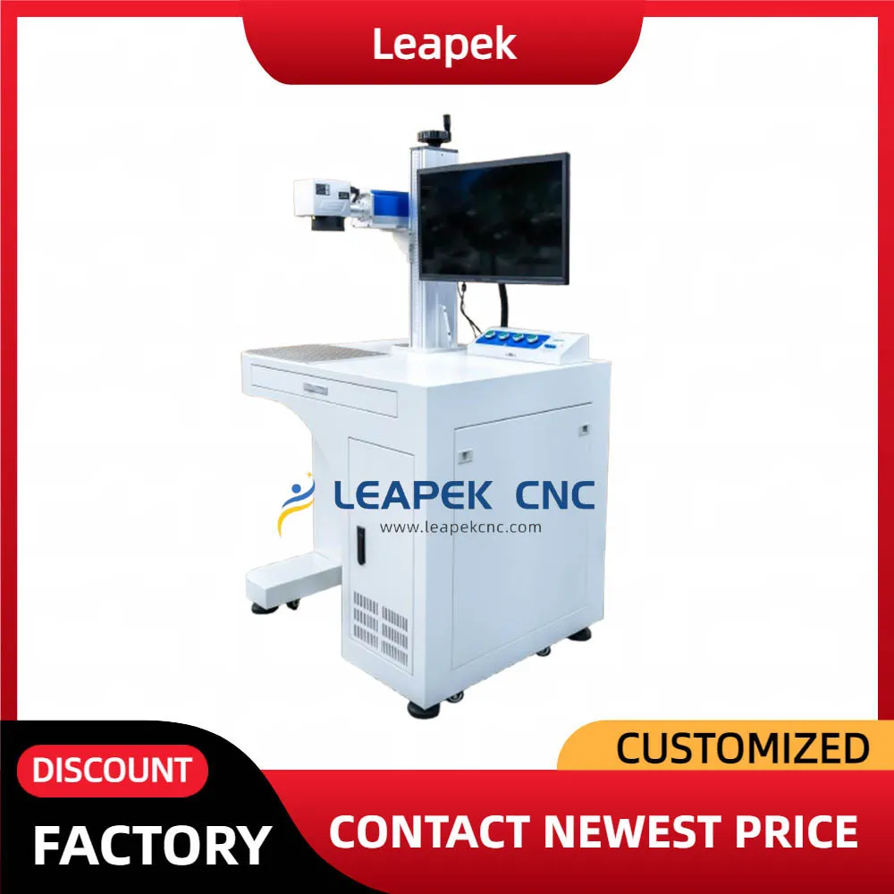 2026 Hot Selling Metal Engraving Plastic Engraving Desktop Fiber Laser Marking Machine Printer Engraving Machine