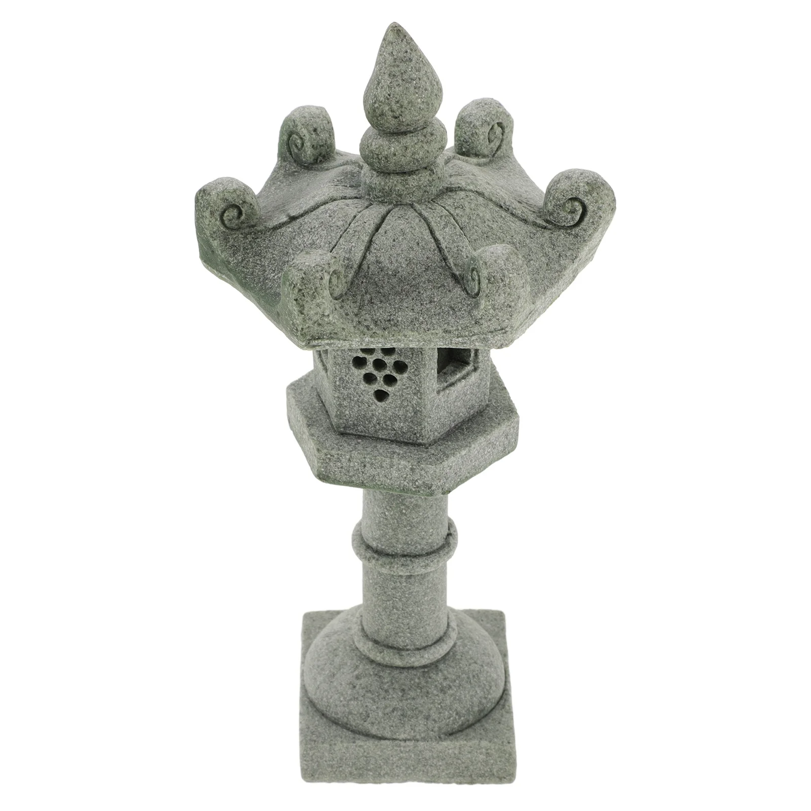 

Pagoda Statue Miniature Garden Ornament For Micro Landscape Bonsai Yard Decor Simulation Pavilion Mini Garden Decor