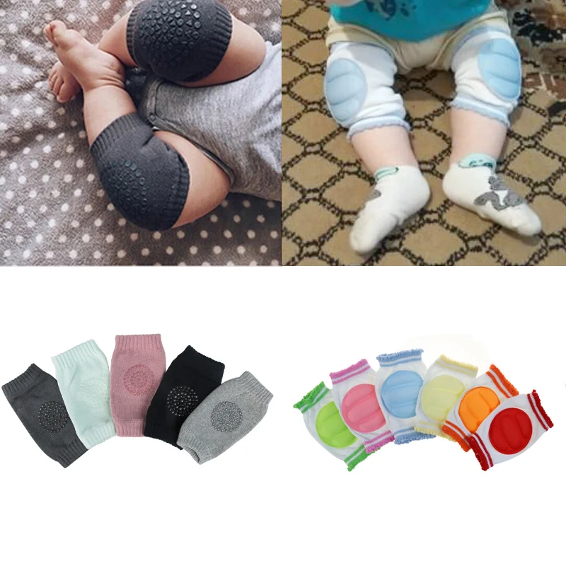 Lovyno 1 Pair baby knee pad kids safety crawling elbow cushion infant toddlers  leg warmer kneecap support protector