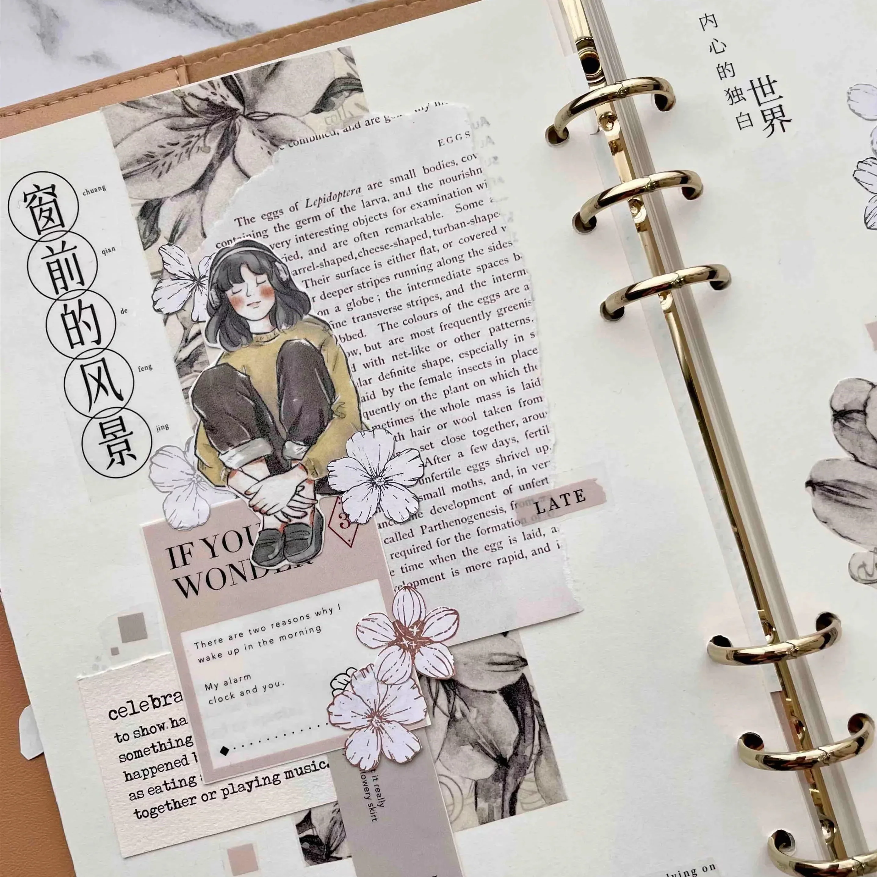 5meter Old Time Vintage Washi Tape Diy Journal Stickers