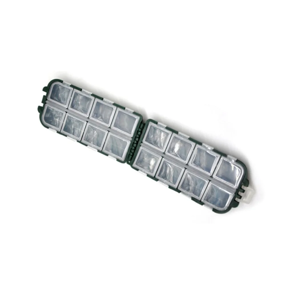 2 قطعة 8-شبكة الصيد السحر التخزين المنظم المدمجة مقاوم للماء لخطافات الطعوم معالجة والعتاد السفر الأساسية #3