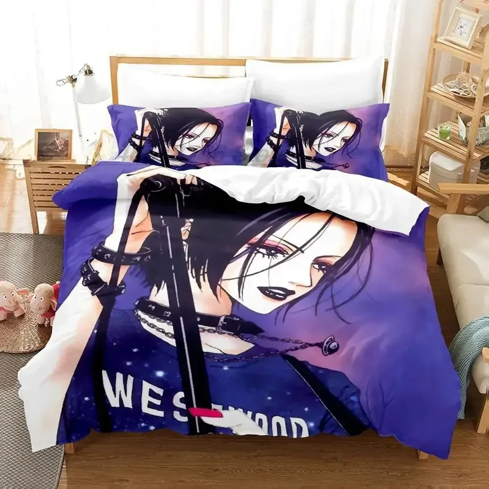 3D Print Anime NANA Beddengoed Set Single Twin Volledige Queen Kingsize Bed Set Volwassen Kind Slaapkamer Dekbedovertrek Sets Voor Huishoudtextiel