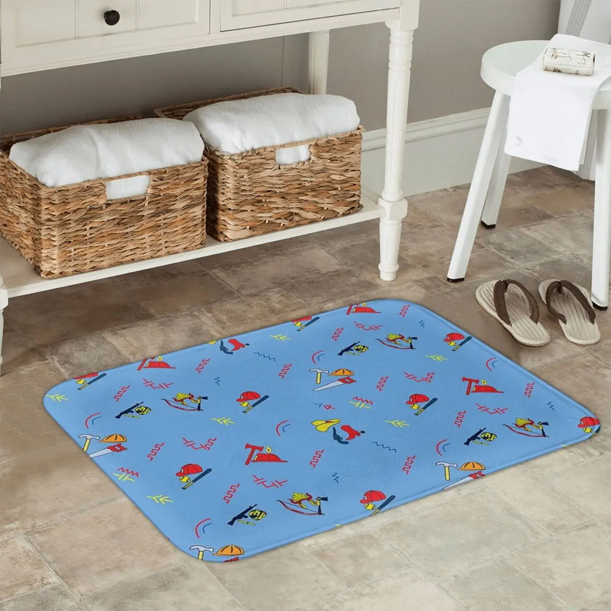 Good Guys Child's Play Chucky Killer Doll Anti-slip Doormat Floor Mat Carpet Rug for Kitchen Entrance Home Balcony Footpad Mats