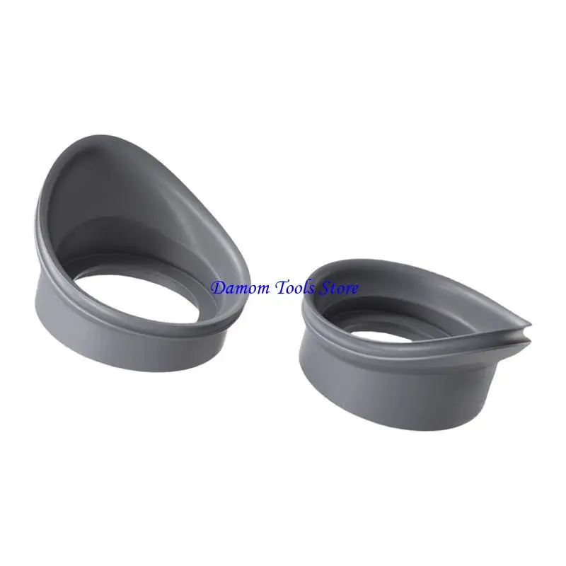 

57BE Microscope Protective Eyewear Silicone Eye Shield Cover Offering Superior Comfort for M26 Students and Technicians Use