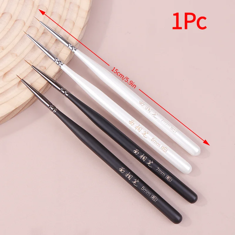 1Pc #0 #1 Ultra-fine Modeling Brush Outline Pen For Model Hobby Coloring Script Liner Brushes Coloring Script Liner Brushes‘