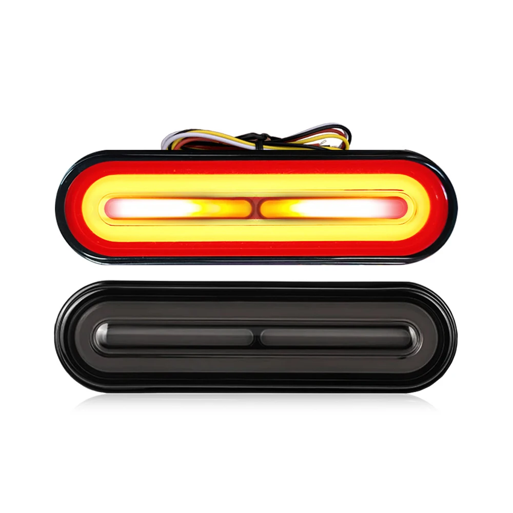 

DC10-80V Motorcycle 60 LED Tail Lights with turn Brake Indicator signal lamp Rear Falsh Strobe Red Stop Lamp For Car Motorcycle