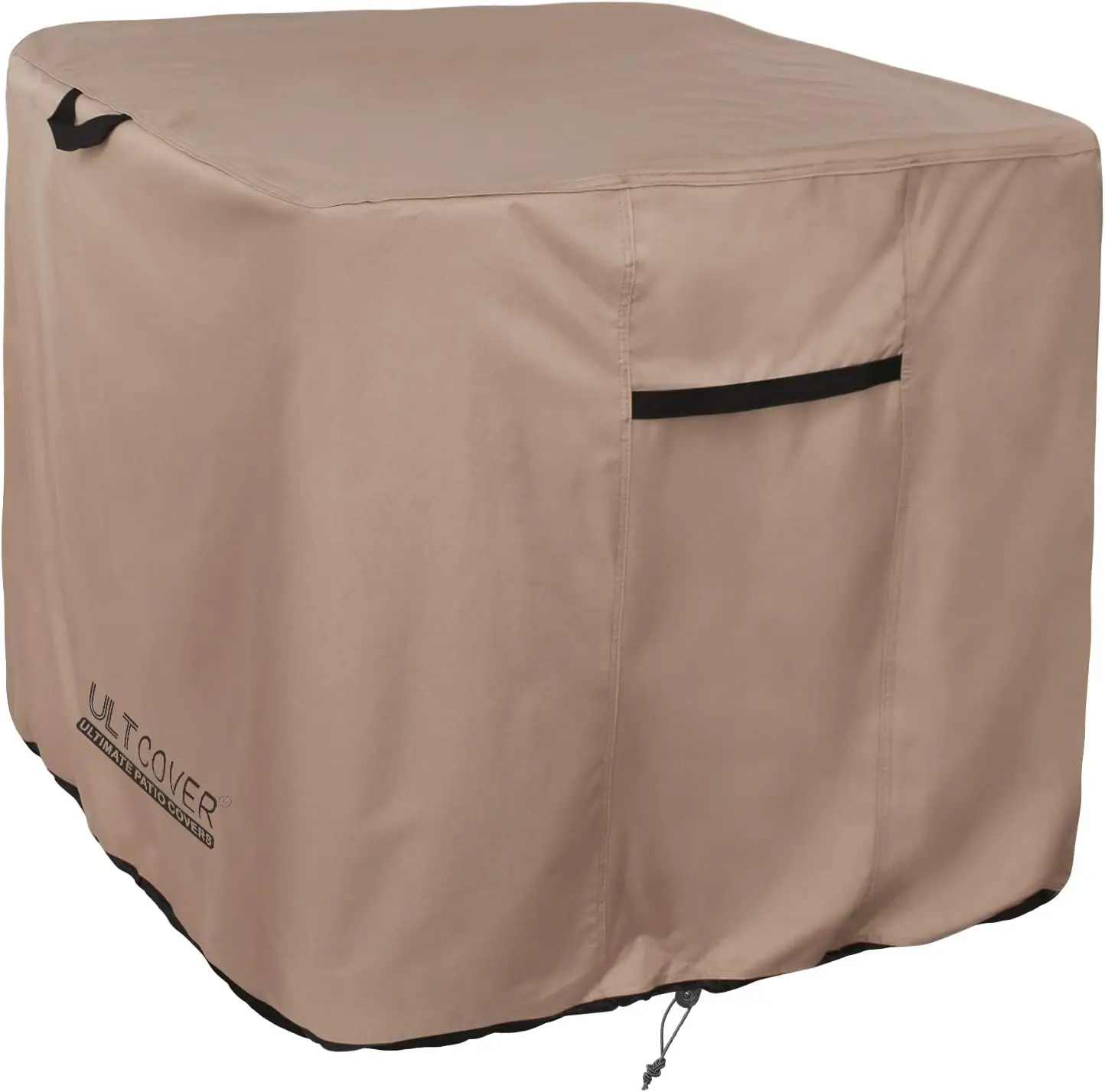 

Waterproof Square Air Conditioner Cover for Outside AC Units, Fits Up to 26W x 26D x 32H Inches
