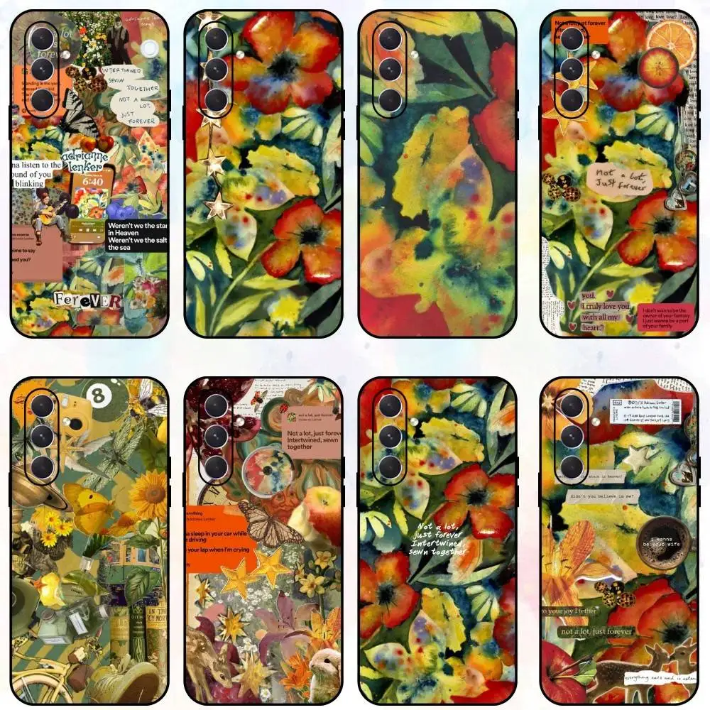 

A-Adrianne L-Lenker Phone Case For Samsung Galaxy A73,A72,A71,A70,A53,A52,A51,Others Soft Black Shell