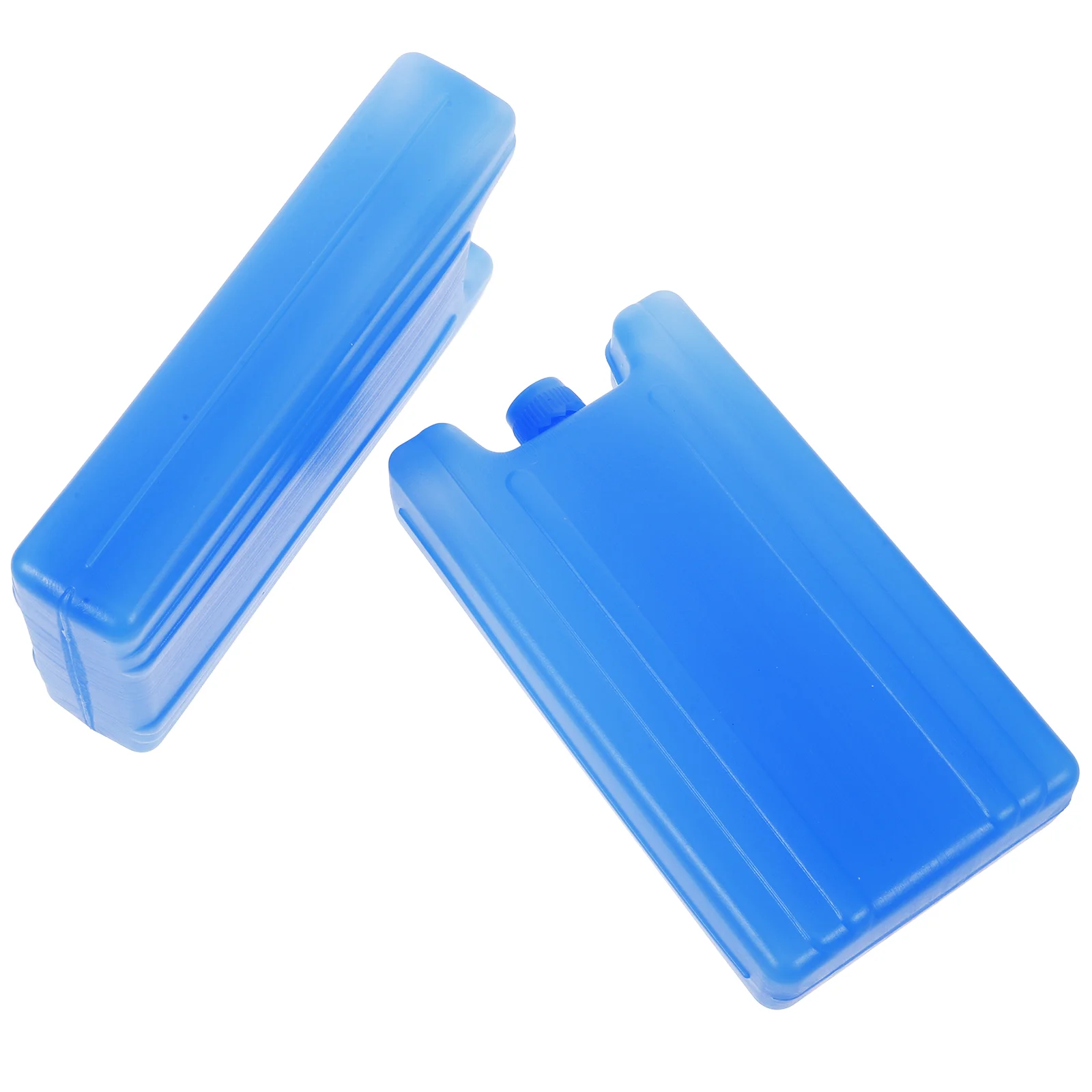 2 Pcs Ice Bags Freezer Pack Water Bottle Cooler Package For Cooling Containers Fresh Keeping Cases Blue Reusable