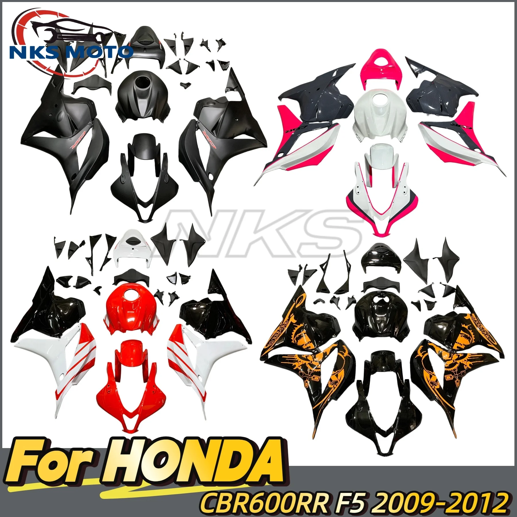 

Motorcycle Full Body Fit Fairing Accessory For HONDA CBR 600RR CBR600RR F5 2009 2010 2011 2012 CBR 600 RR 2009-2012 Full Fairing