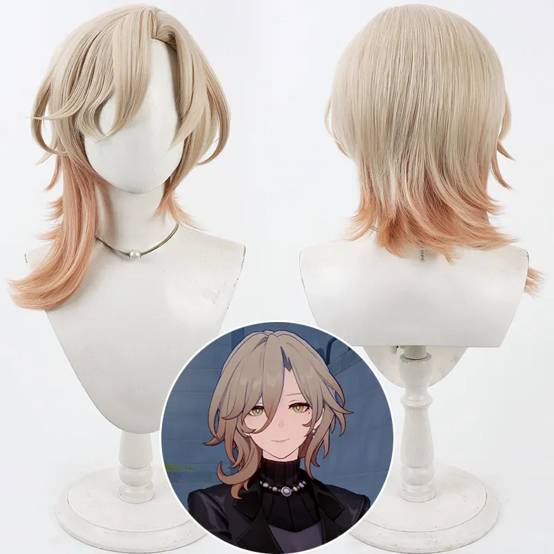 

Парик для косплея по игре Honkai: Star Rail Kuchiba, термостойкий, из синтетических волос, для Хэллоуина, карнавала, ролевых игр, вечеринок + шапочка для парика