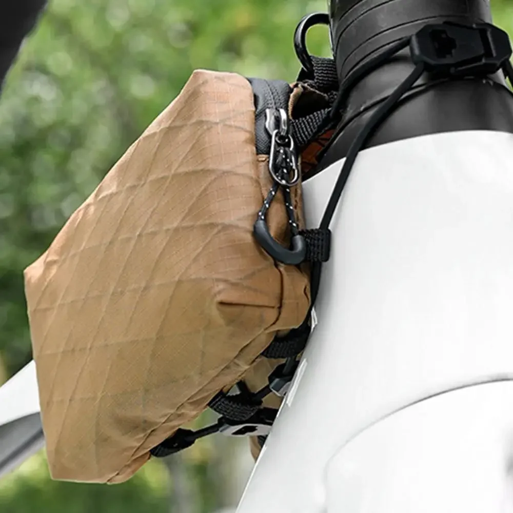 

Сумки на переднюю трубку велосипеда, прямоугольные водонепроницаемые нейлоновые сумки для хранения велосипедной рамы, многофункциональные полиэстеровые сумки на плечо для езды на велосипеде MTB