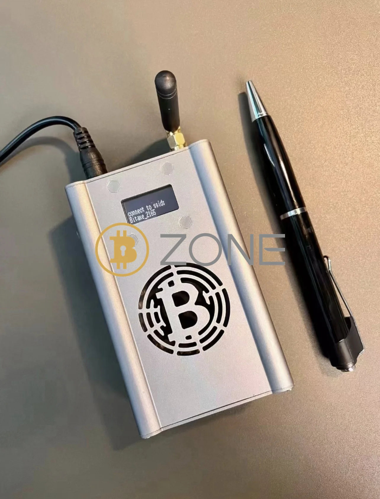 Imagem -02 - Bitcoin Solo-sorte Mineiro v5 Bitcoin Máquina de Mineração com Fonte de Alimentação Hashrate 320g380g Ls05 Btc