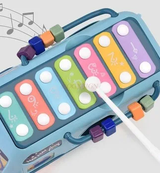 Babies and children's puzzle eight-tone player playing piano 1-year-old baby toys 0-1-2 years old 3 children's musical