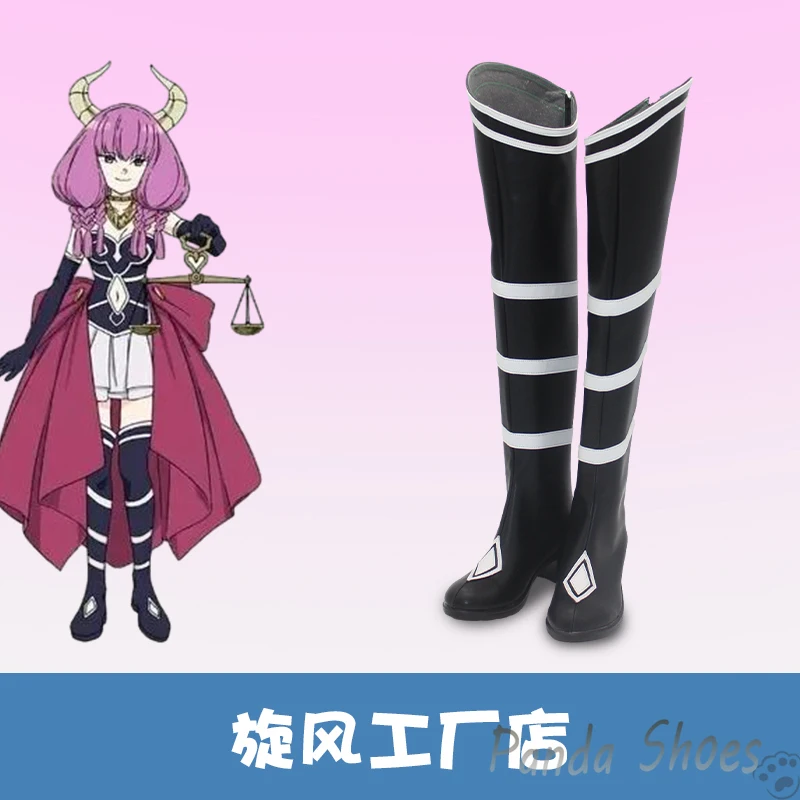 Anime Sousou No Frieren Aura Cosplay Shoes Anime Cos Comic Cosplay Costume Prop Shoes for Con Halloween Party