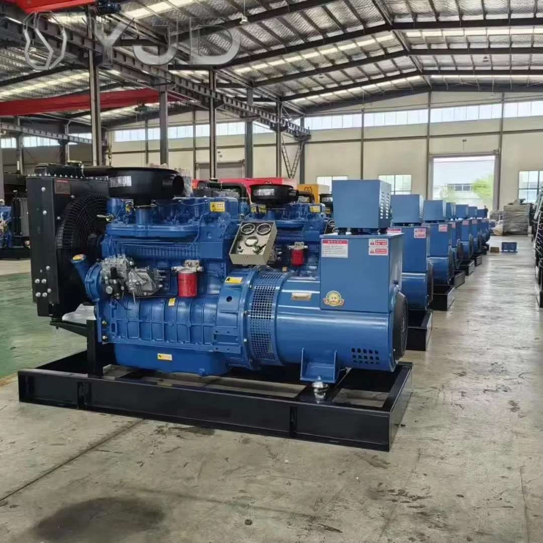 2025 Hot Style 30kw 37.5kva Open Type 50/60Hz 1500/1800rpm ISO9001 Certified AC 3 Phase 4b Home Diesel Generator Set ATS