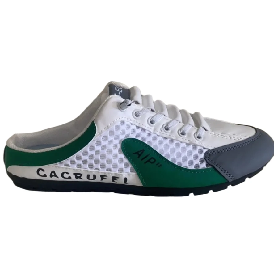 Laced Men's Shoes Half-slipper Sneakers Men's Sports  Casual Shoes Platform Purpose Sports  for Men Casual Low Top Men's Shoes