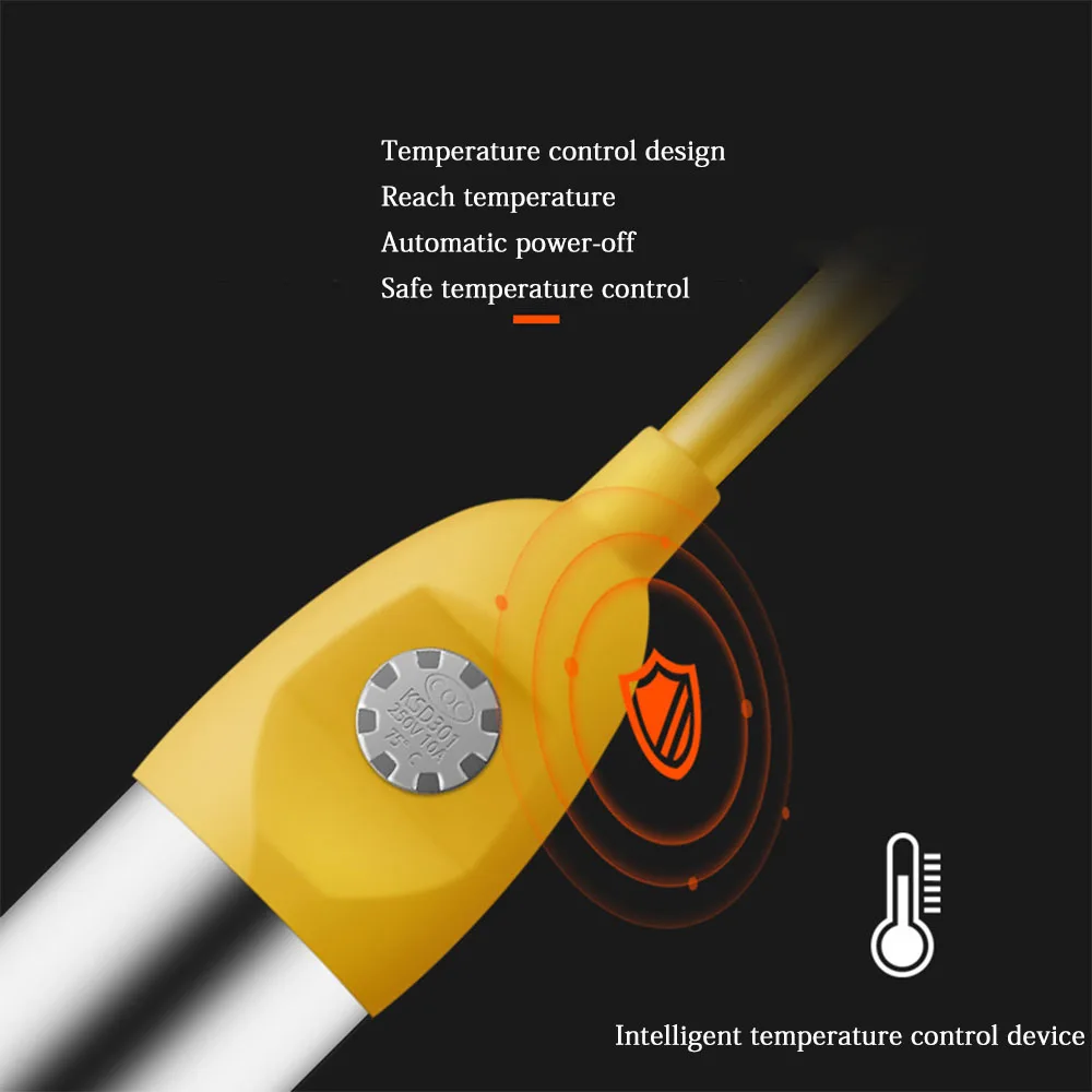 Portable Pool Heater Water Heating Boiler Swimming Solar Bath Tub Immersion Hot Fast Automatic Power Off Intelligent 2000W