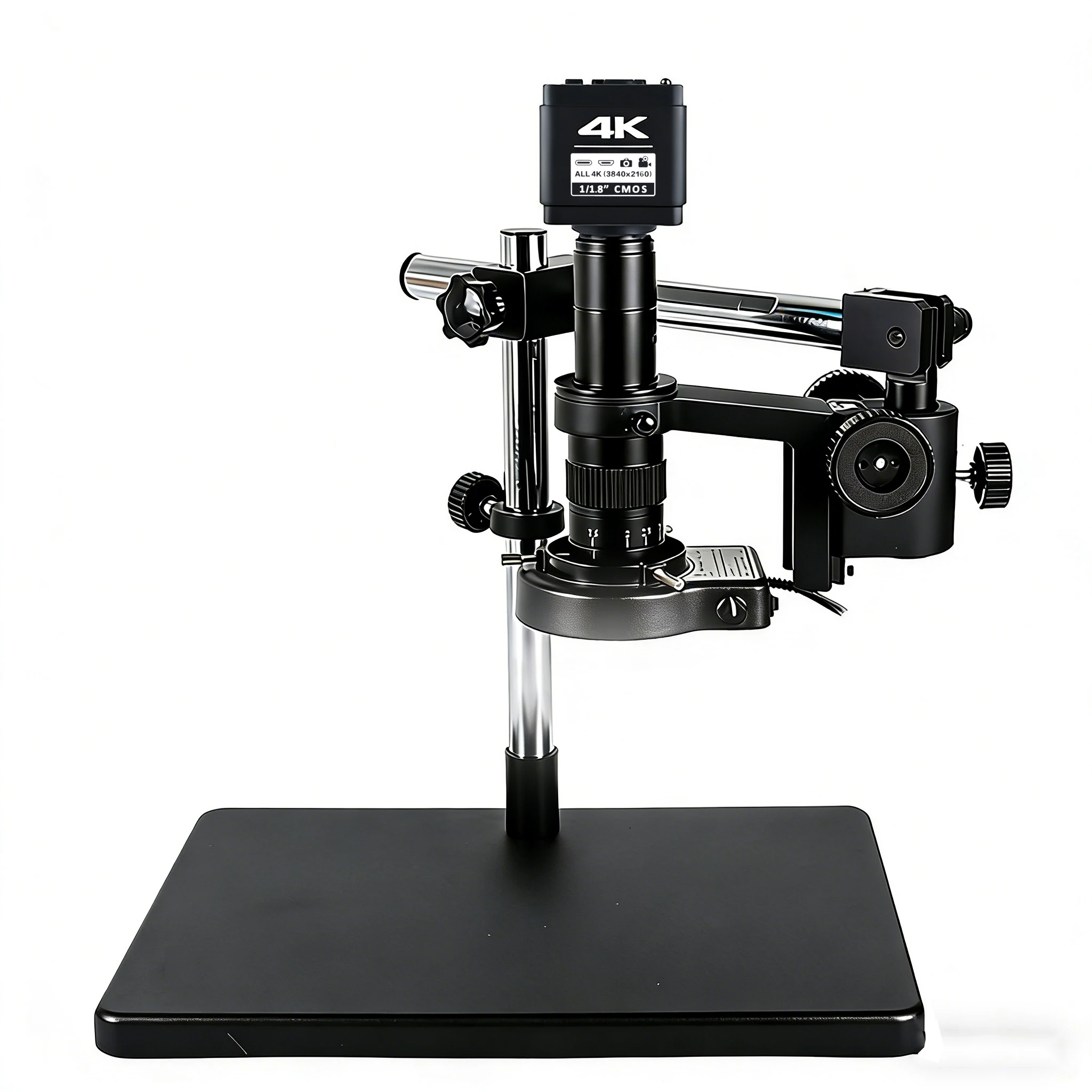 4K UHD professionele industriële microscoop voor solderen, HDMI USB digitale microscoopcamera 1/1.8 "imx678 sensor 215X 150X lens - afbeelding 2