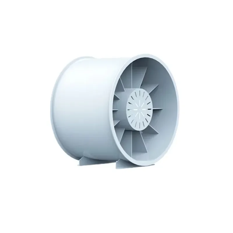 Axial Flow Fan Wall Mountable Duct Ventilation Exhaust System Silent Air Extractor Kitchen Bathroom Commercial Use