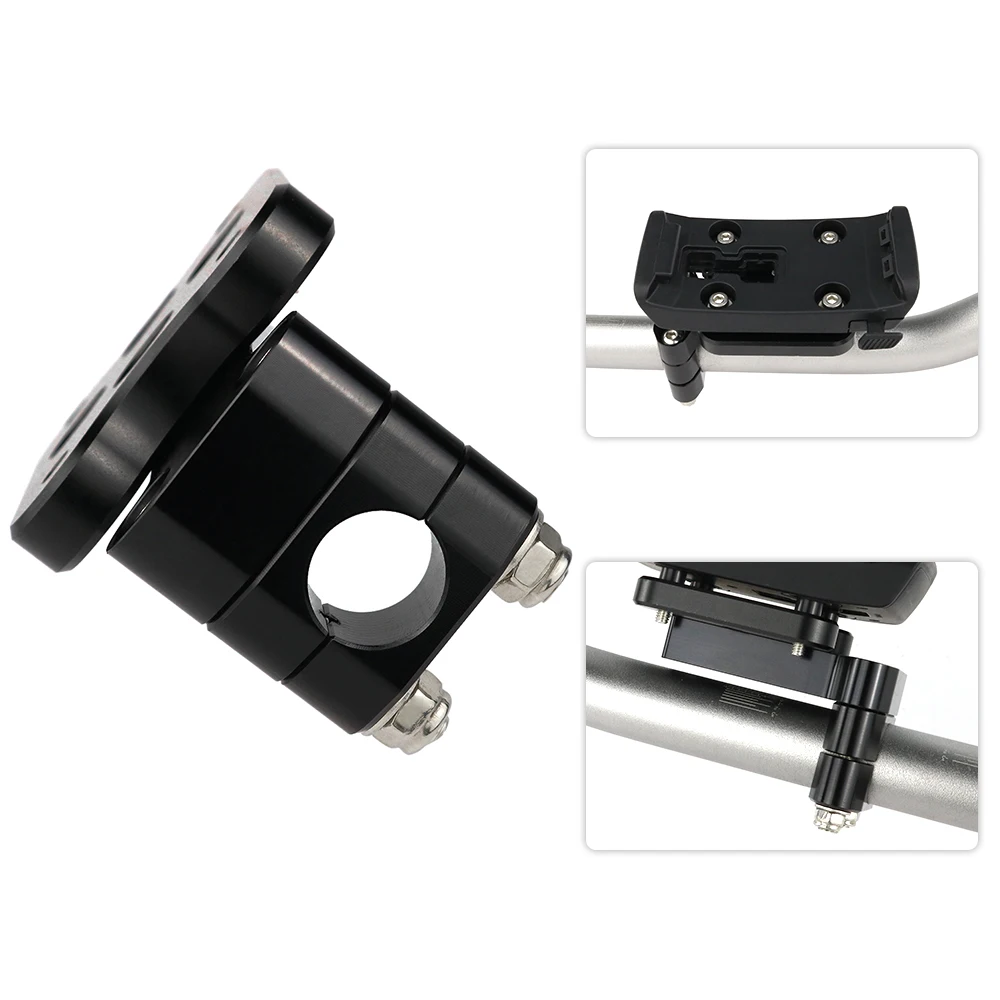 

Fit For Yamaha TDM 850 FZ1 FZ8-N FZ6 MT-01 MT-25 XJR400 SR500 WR125R/X XT225 Handlebar GPS Navigation Frame Phone Mount Bracket