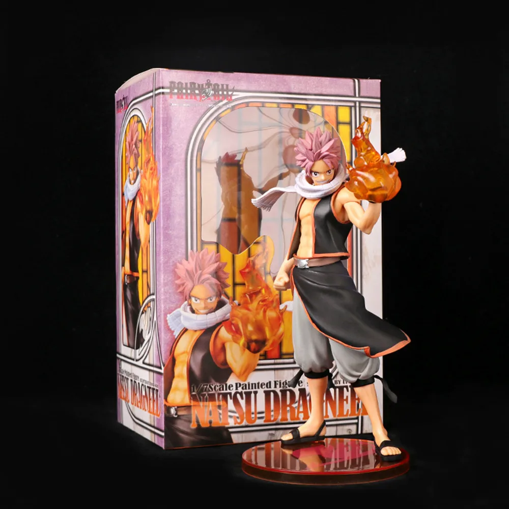 Anime Fairy Tail Etherious Natsu 1/7 Scale Brinquedos Natsu Dragneel PVC Action Figure Collectible Model Toy