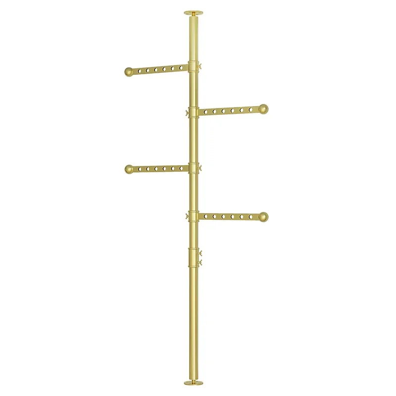 

Clothes drying rack floor to ceiling bedroom